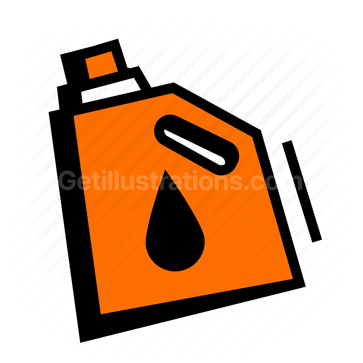 Energy and Industrial illustration preview image